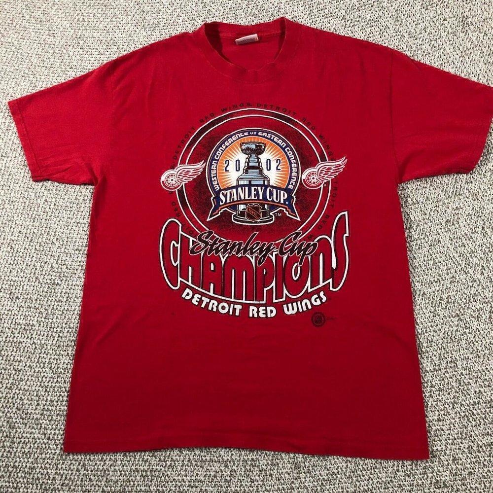 Detroit Red Wings Stanley Cup 2002 Retro Fan Unisex T-Shirt